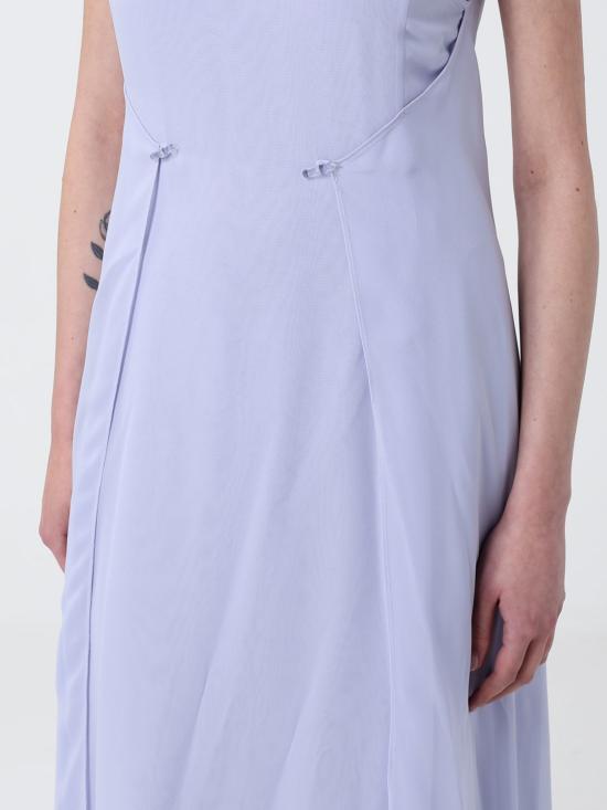 26SS 엠포리오 아르마니 롱 원피스 EW003215 AF10209 U9341 Lilac - EMPORIO ARMANI