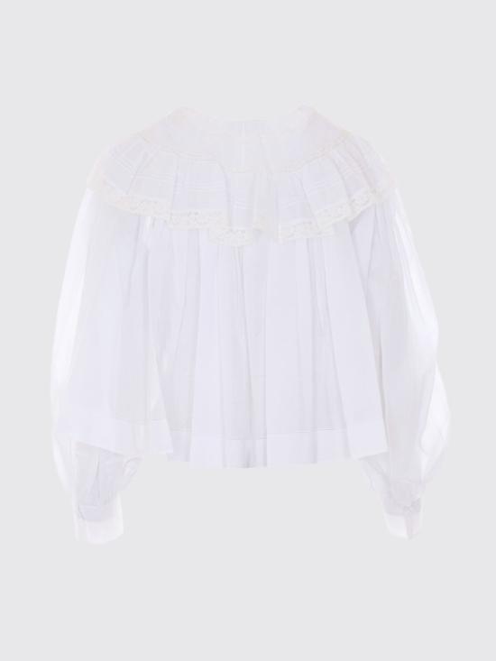 26SS 끌로에 블라우스 CH26SHT84040 107 Milk - CHLOE