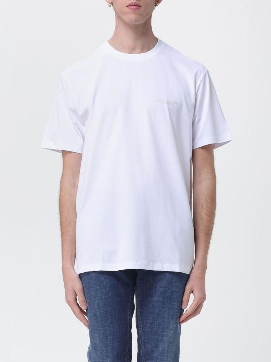 26SS 알마니 반팔 티셔츠 XM001281AF10361 U0002 White