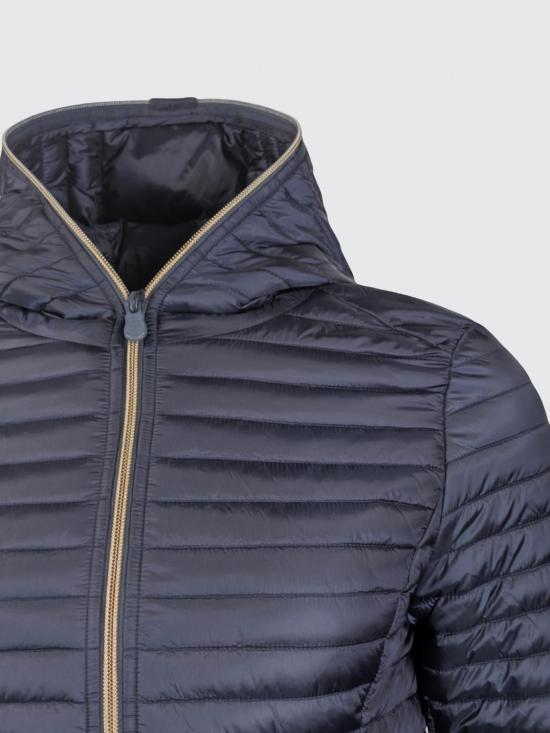 26SS 세이브더덕 숏패딩 D33620WIRIS22 90010 Blue - SAVE THE DUCK