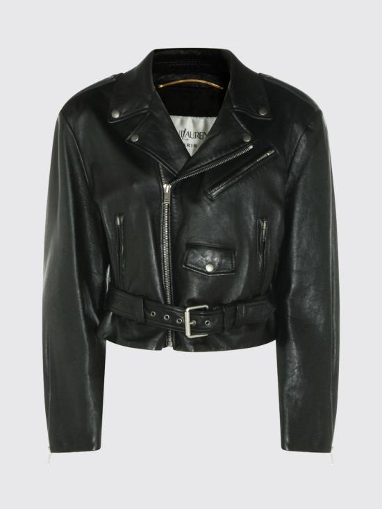 26SS 생로랑 가죽 자켓 865220YCQT2 1000 Black - SAINT LAURENT