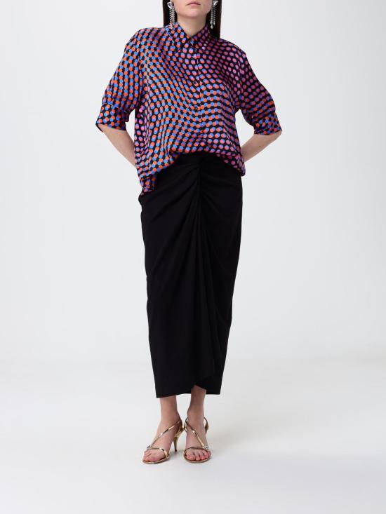 26SS 드리스 반 노튼 블라우스 0107953142 900 Black - DRIES VAN NOTEN