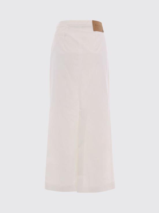 26SS 파트리지아페페 롱 스커트 8G0502A121 W146 White - PATRIZIA PEPE