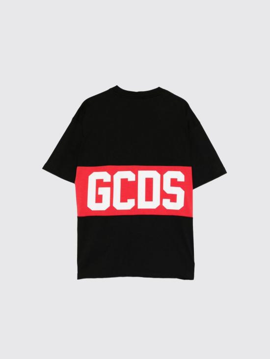 26SS [키즈] 지씨디에스 티셔츠 Z0UJQC585J105 999R Black 1 - GCDS