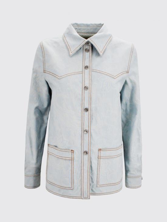 26SS 에트로 데님 셔츠 WRNE000999TJE S9880 Blue - ETRO