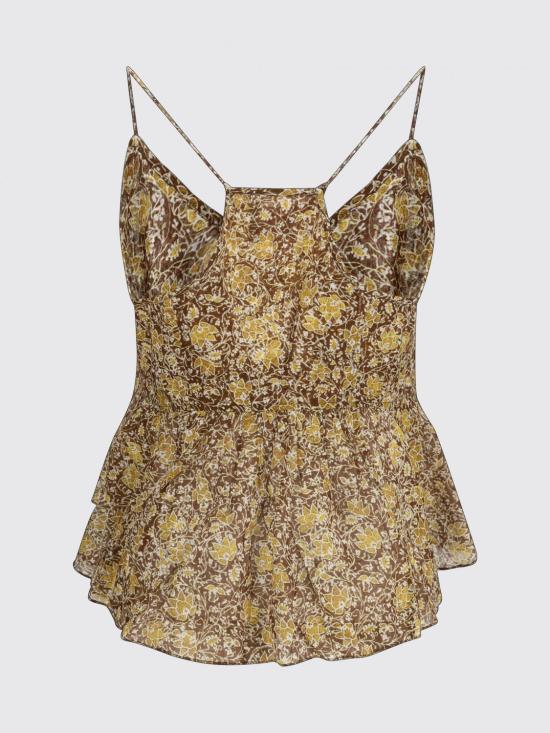 26SS 이자벨마랑에뚜왈 민소매 티셔츠 26PHT0832FAD1J14E 67KI Kaki - ISABEL MARANT ETOILE