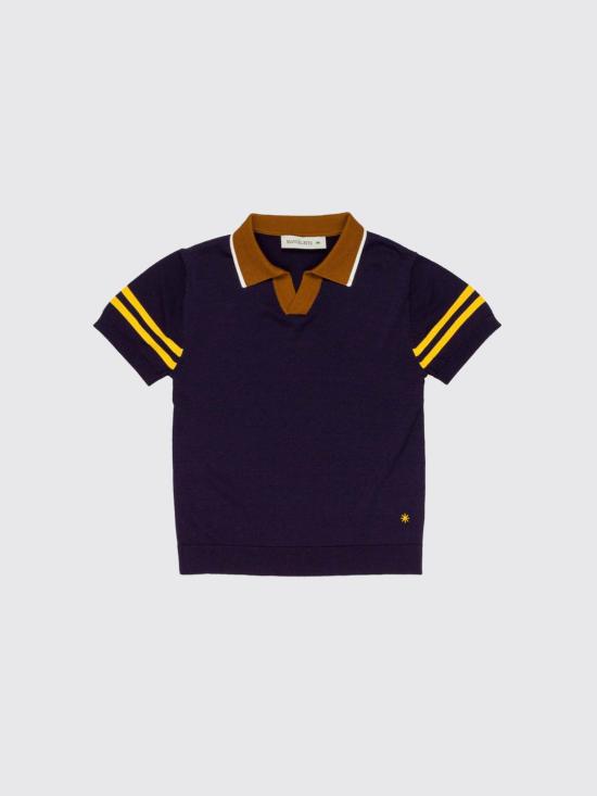 26SS [키즈] 마뉴엘리츠 폴로 셔츠 MR3355 BLU Blue