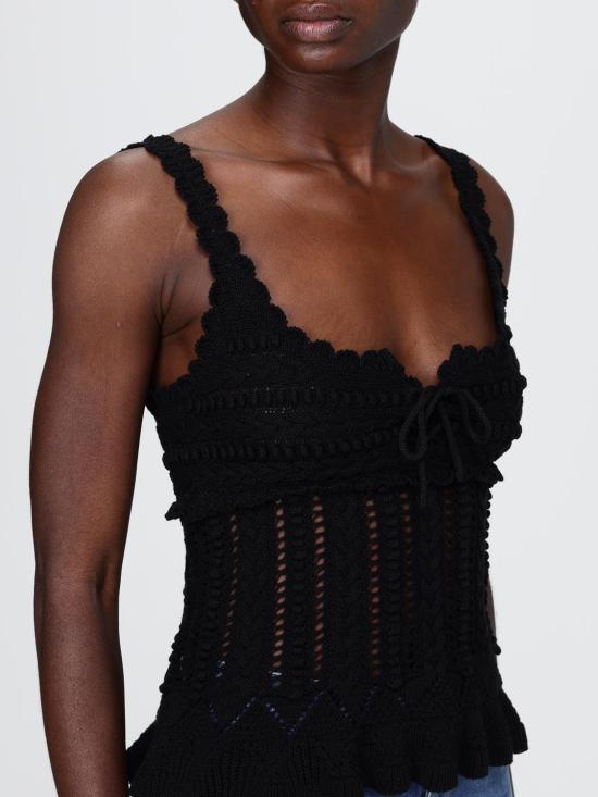 26SS 이자벨마랑에뚜왈 민소매 티셔츠 PU0854FAD1L04E 01BK Black - ISABEL MARANT ETOILE