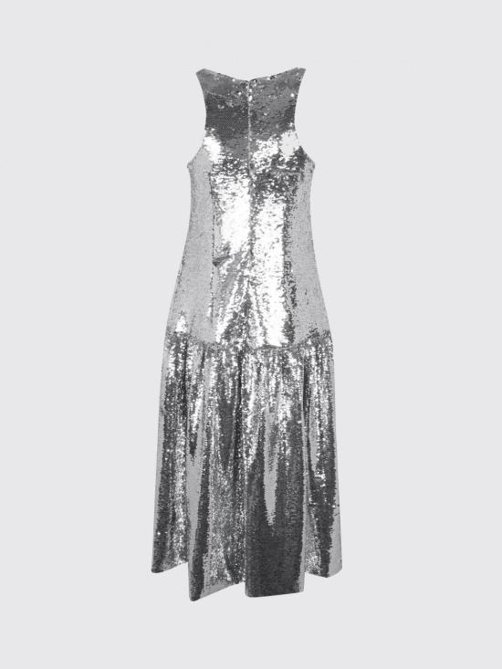 26SS 시몬로샤 롱 원피스 74711300 Silver - SIMONE ROCHA