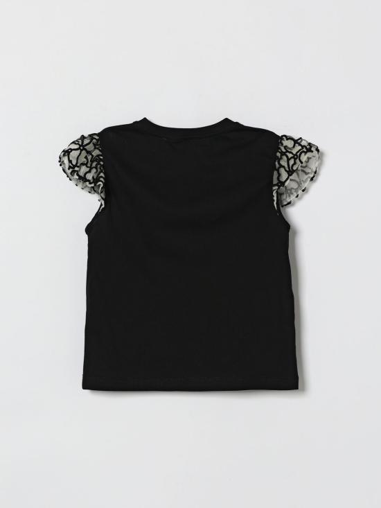 26SS [키즈] 시모네타 티셔츠 SY8A01Z3186 930BC Black - SIMONETTA