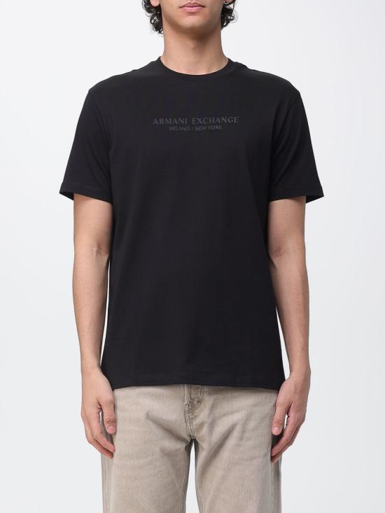 26SS 알마니 반팔 티셔츠 XM001280AF10361 UC001 Black