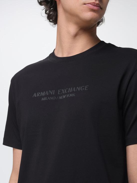 26SS 알마니 반팔 티셔츠 XM001280AF10361 UC001 Black - ARMANI