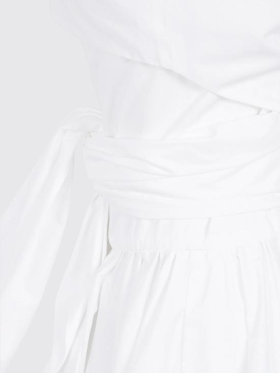 26SS 파투 롱 원피스 DR2230017 001W White - PATOU