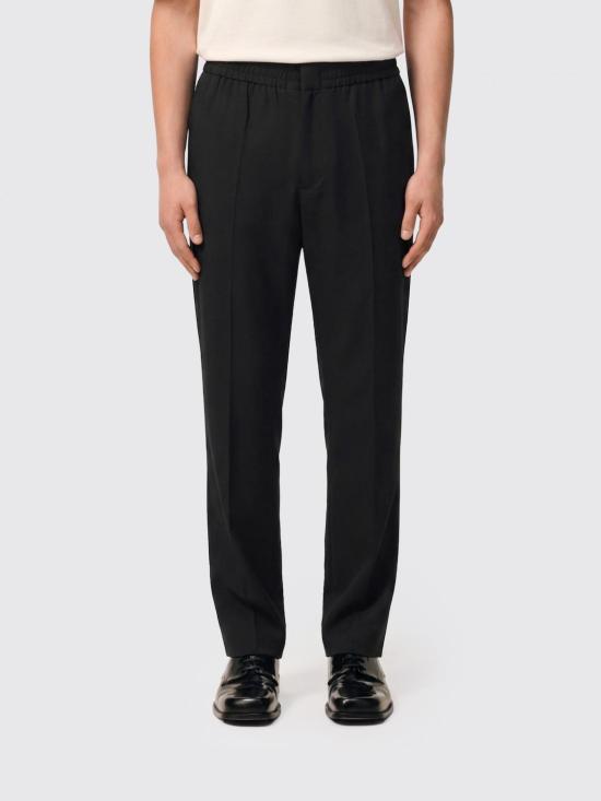 26SS 아미 울 엘라스티케이티드 웨이스트 트라우저 HTR226WV0194 001 Black