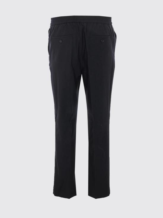 26SS 아미 울 엘라스티케이티드 웨이스트 트라우저 HTR226WV0194 001 Black - AMI