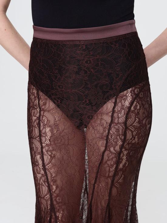 26SS 엘리자베타프랜치 롱 스커트 GO17862E2 644 Dark - ELISABETTA FRANCHI