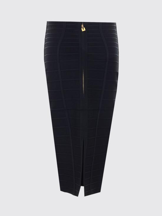 26SS 엘리자베타프랜치 미디 스커트 GK30D62E2 110 Black - ELISABETTA FRANCHI