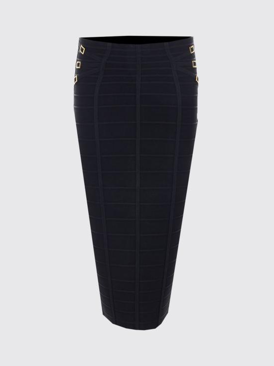 26SS 엘리자베타프랜치 미디 스커트 GK30D62E2 110 Black - ELISABETTA FRANCHI