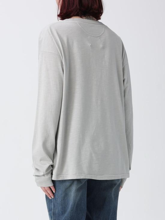 26SS 마르지엘라 긴팔 티셔츠 S51GC0545M20164 857 Grey - MAISON MARGIELA