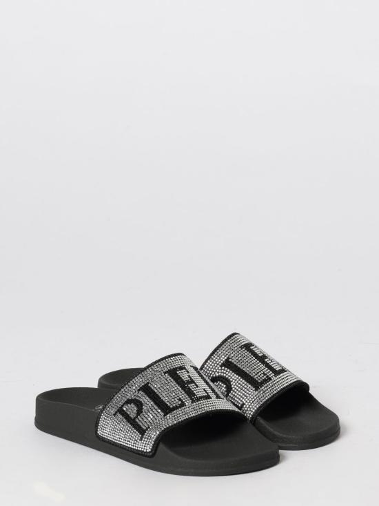 26SS [키즈] 필립 플레인 플립플랍 83247 2 Black - PHILIPP PLEIN