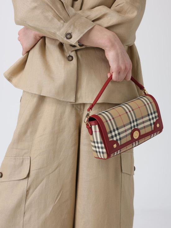 26SS 버버리 탑 핸들 노트 백 8116282 Beige - BURBERRY