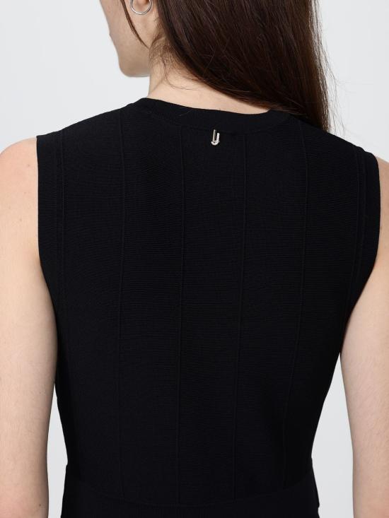 26SS 리우조 롱 원피스 CA6349MS55N 22222 Black - LIU JO