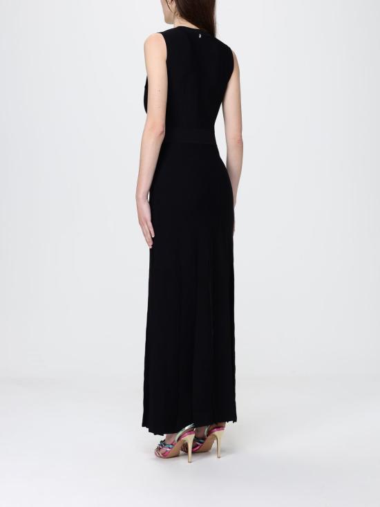 26SS 리우조 롱 원피스 CA6349MS55N 22222 Black - LIU JO
