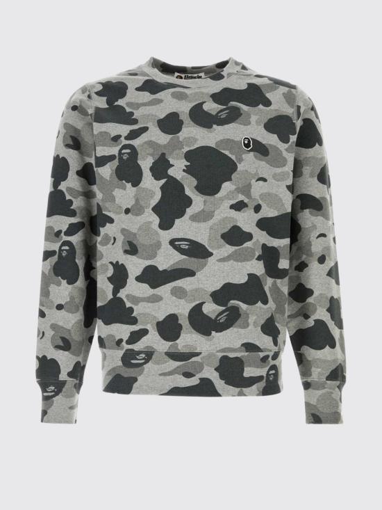 26SS 베이프 긴팔 티셔츠 1K80113005 GRAY Grey - BAPE