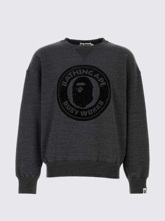 26SS 베이프 긴팔 티셔츠 1K80113007 GRAY Grey - BAPE