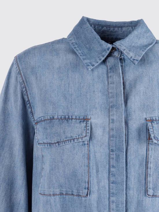 26SS 세븐포올맨카인드 데님 원피스 7N9T0G51 3I2 Blue - 7 FOR ALL MANKIND