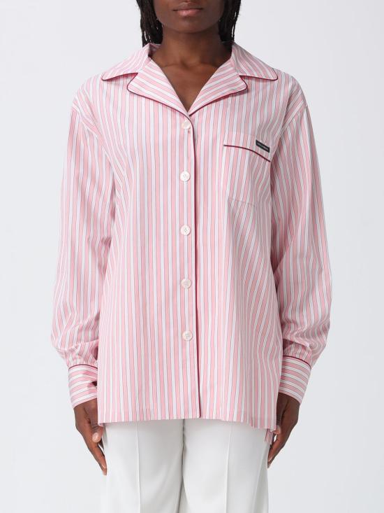 26SS 돌체앤가바나 스트라이프 포플린 셔츠 F5U28TFR517 S8051 Striped