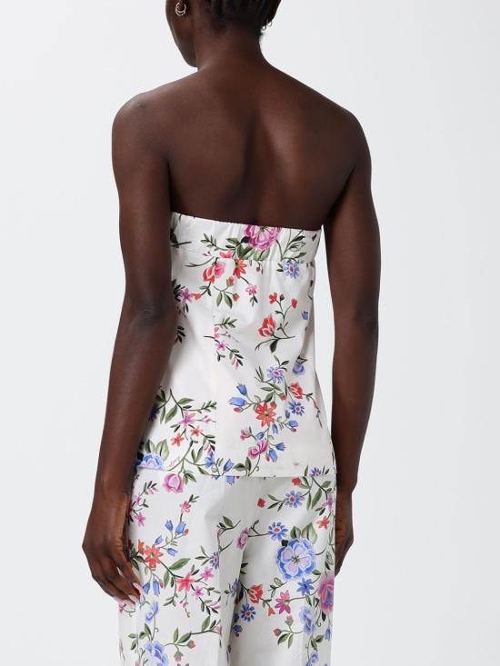 26SS 리우조 민소매 티셔츠 CA6339T589A P9669 White - LIU JO