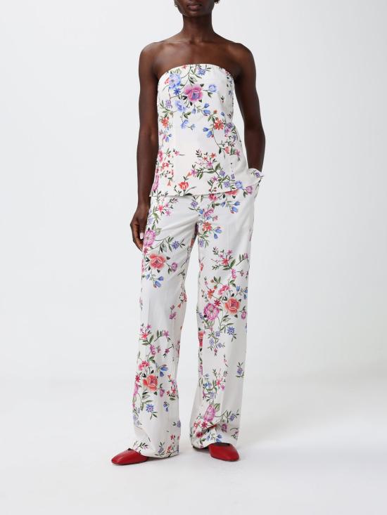 26SS 리우조 민소매 티셔츠 CA6339T589A P9669 White - LIU JO