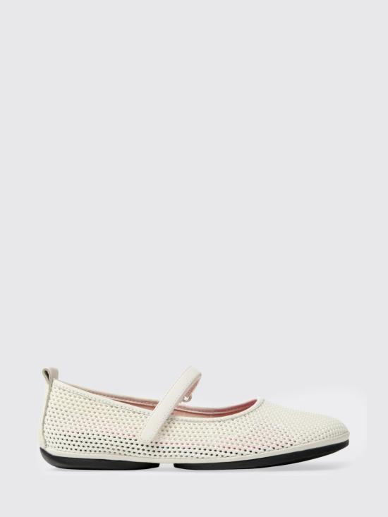 26SS 캠퍼 플랫 슈즈 K201402 010 RIGHT NINA 0 White