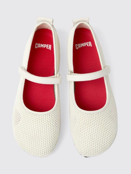 26SS 캠퍼 플랫 슈즈 K201402 010 RIGHT NINA 0 White - CAMPER