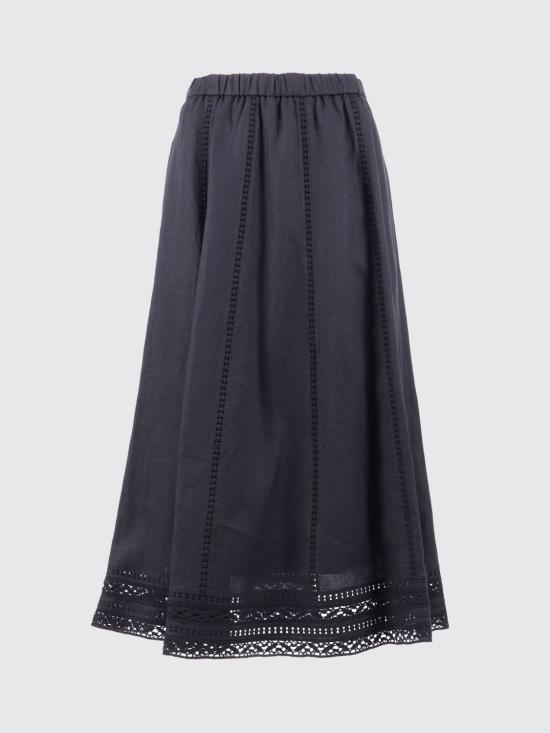 26SS 위켄드막스마라 롱 스커트 2615101012600 005 Black