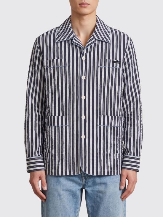 26SS 돌체앤가바나 긴팔 셔츠 G5OI1TFBMFU S8053 Striped