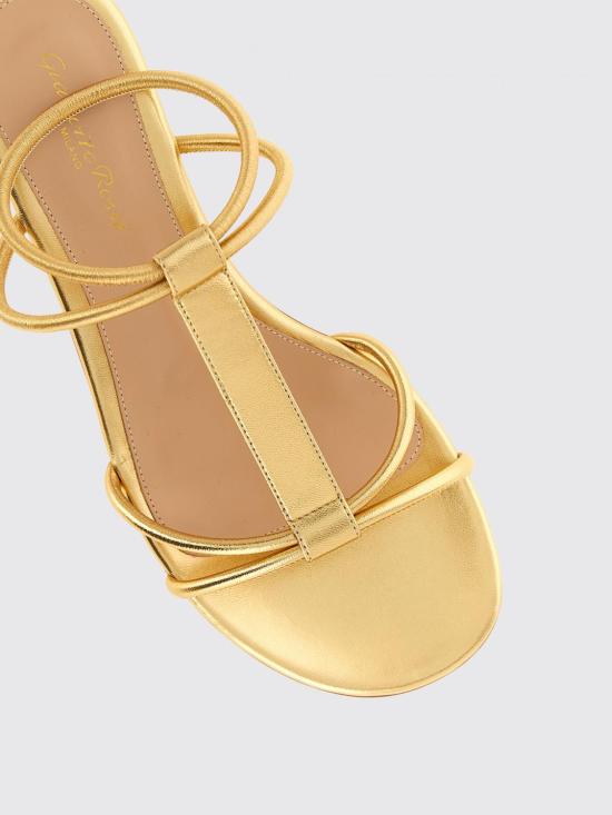 26SS 지안비토로시 힐/펌프스 G3272805RICNPS MEKO Gold - GIANVITO ROSSI