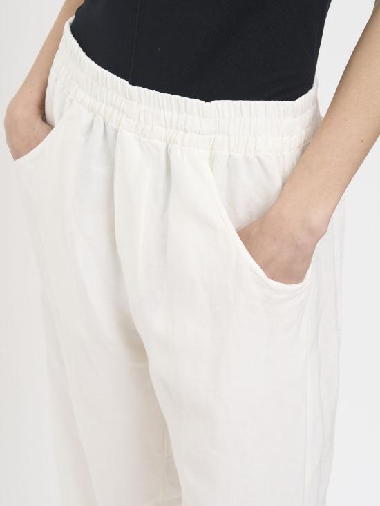 26SS 안드레아 야코브 스트레이트 팬츠 26WSFT79 10 White - ANDREA YA'AQOV