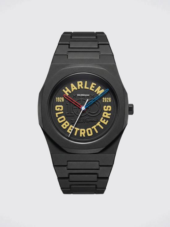 26SS D1밀라노 손목시계 D1PCBJHG D1 X HARLEM GLOBETROTTERS Black
