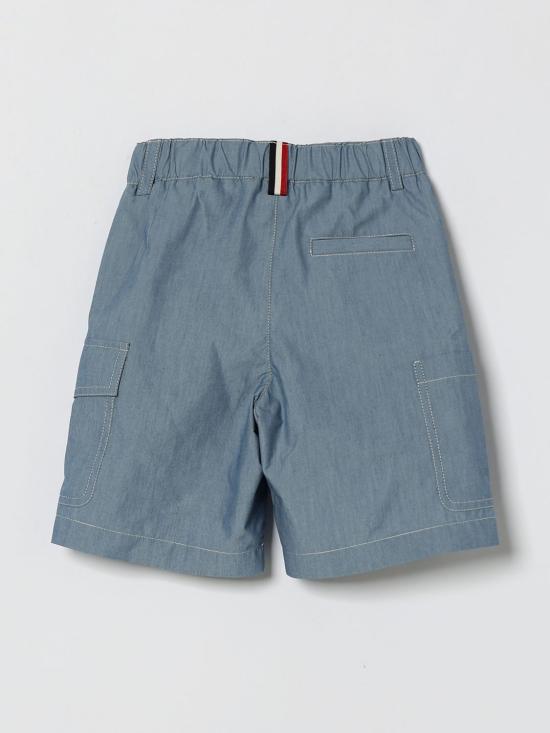 26SS [키즈] 몽클레어 데님 숏팬츠 2B00005599EY 715 Blue - MONCLER