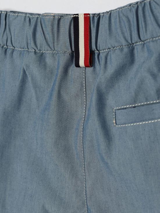 26SS [키즈] 몽클레어 데님 숏팬츠 2B00005599EY 715 Blue - MONCLER