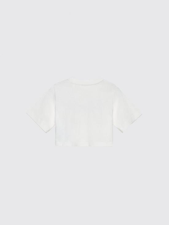 26SS [키즈] 팜앤젤스 티셔츠 PGAA004S26JER001 002 White - PALM ANGELS