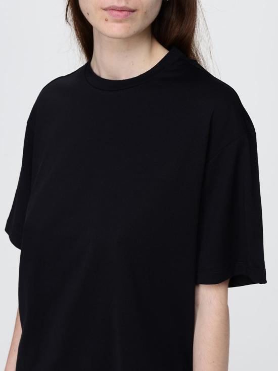 26SS 돈답 반팔 티셔츠 DS074JF0350DXXX 999 Black - DONDUP