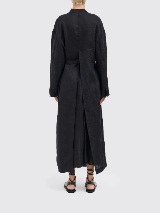26SS 이자벨베네나토 코트 DW21S26 Black - ISABEL BENENATO