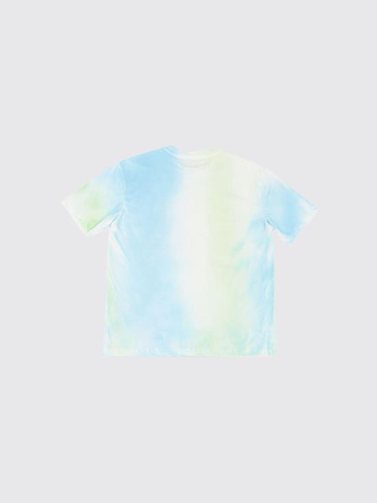 26SS [키즈] 엠에스지엠 티셔츠 S6MSJBTH194 140 Gnawed Blue - MSGM