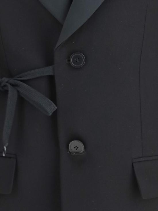 26SS 발렌시아가 수트 자켓 857389TNT21 1000 Black - BALENCIAGA