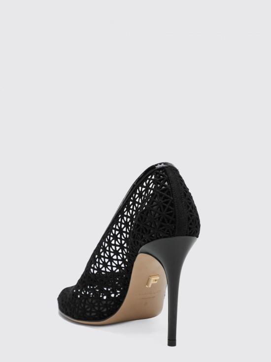 26SS 살바토레 페라가모 힐/펌프스 7902151 NR Black - SALVATORE FERRAGAMO