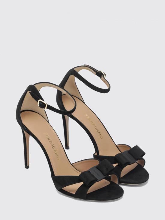 26SS 살바토레 페라가모 힐/펌프스 7917871 NB Black - SALVATORE FERRAGAMO