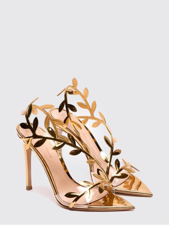 26SS 지안비토로시 힐/펌프스 G3240715RICGME TRME Gold - GIANVITO ROSSI